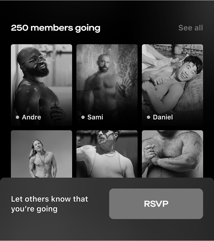 معاينة نص فعالية SCRUFF